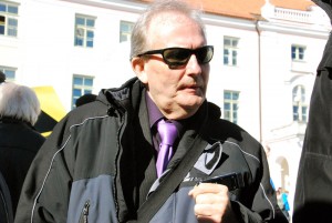 Aldo Kals Lossi platsil Tallinnas Foto Urmas Saard