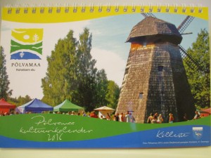 Põlvamaa 2016. aasta kultuurikalendri esikaanel on jäädvustus 2015. aasta Ökofestivali perepäevalt.