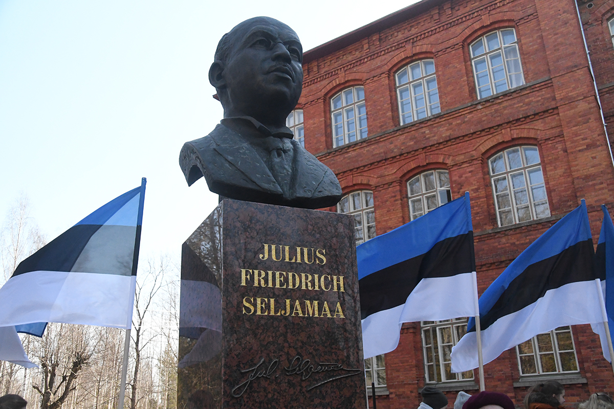 Julius Friedrich Seljamaa, Asutava Kogu esimene abiesimees. Foto Urmas Saard