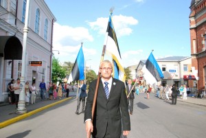 Meenutades lipu päeva tähistamist Pärnus aastal 2014 Foto Urmas Saard
