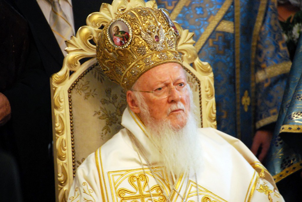 Patriarh Bartholomeos Pärnu Issandamuutmise katedraalis Foto Urmas Saard