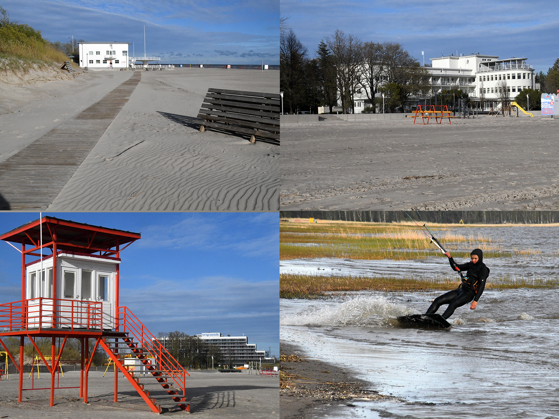Pärnu rand hooaja ootel. Foto: Urmas Saard  / Külauudised