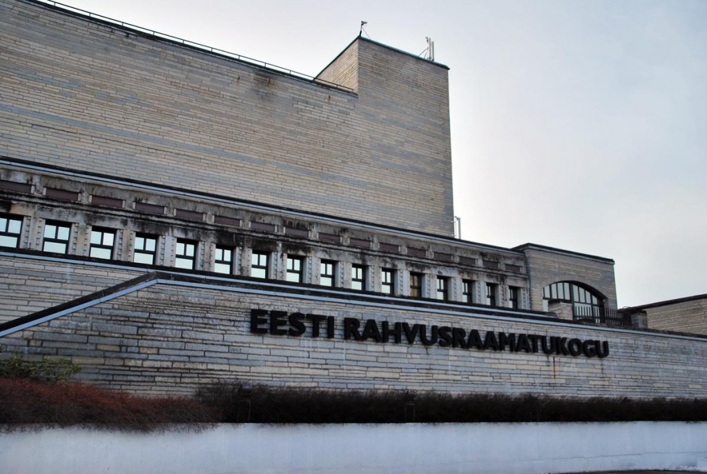 Rahvusraamatukogu hoone Tallinnas Foto Urmas Saard