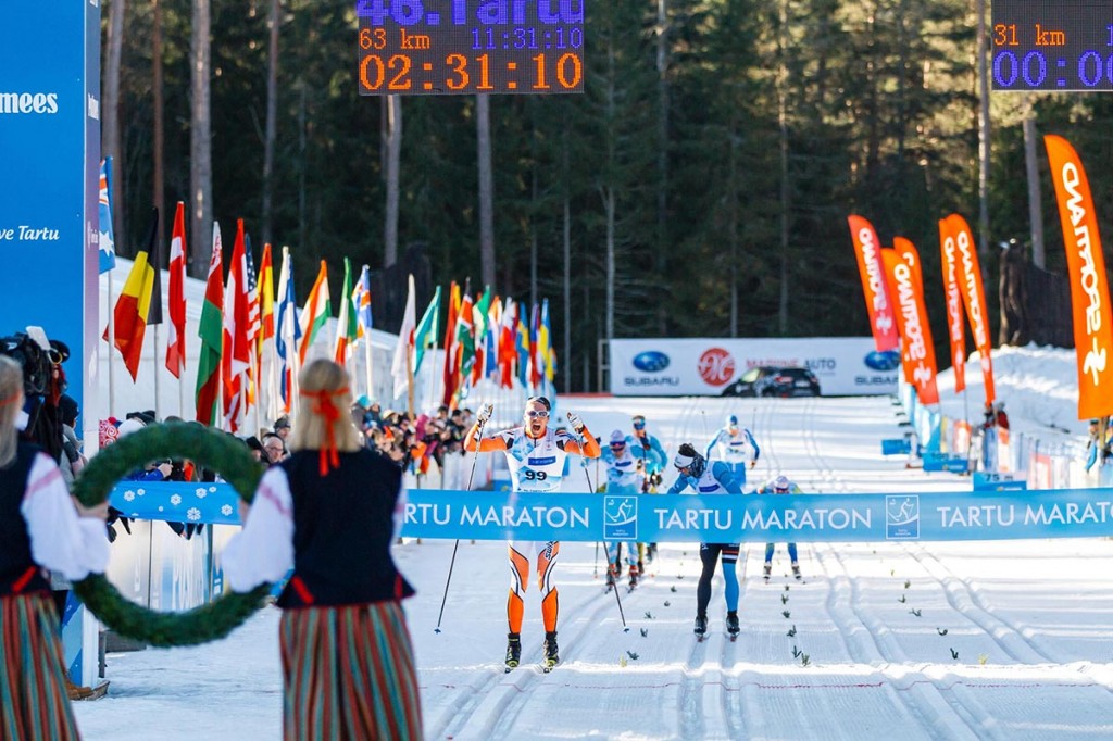 Tartu Maratoni võit läks esmakordselt Soome. Foto Adam Illingworth
