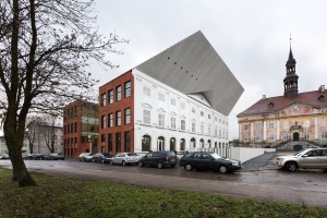 Tartu Ülikooli Narva kolledži hoone.