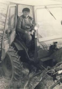 Traktorist. Foto: Obinitsa muuseum