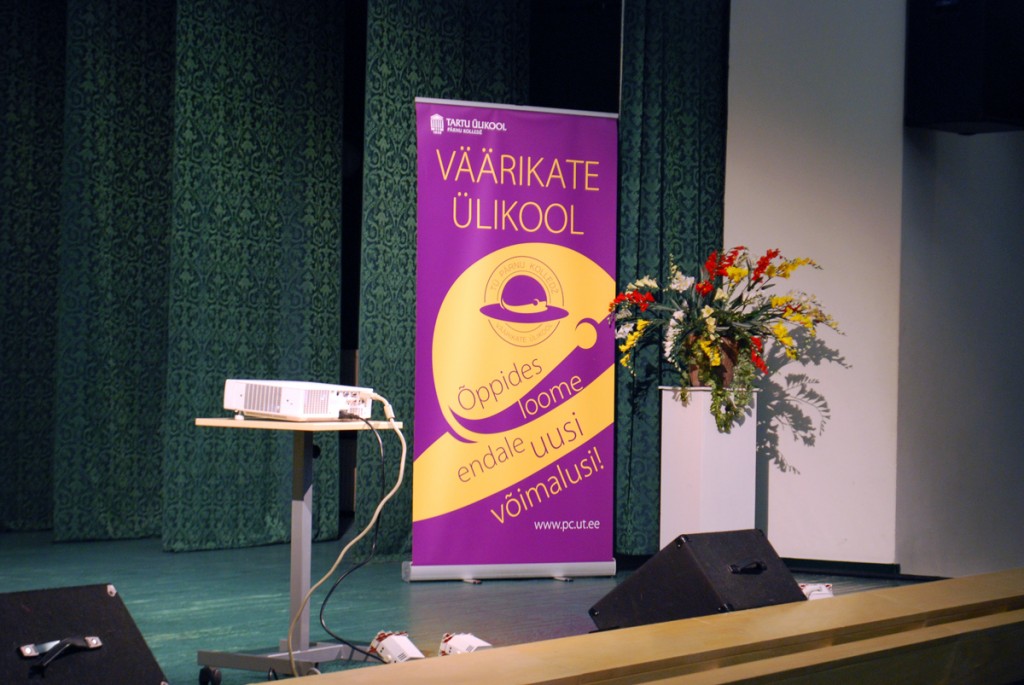 TÜ Pärnu kolledži väärikate ülikooli loengud toimuvad Pärnu Tervise konverentsisaalis Foto Urmas Saard