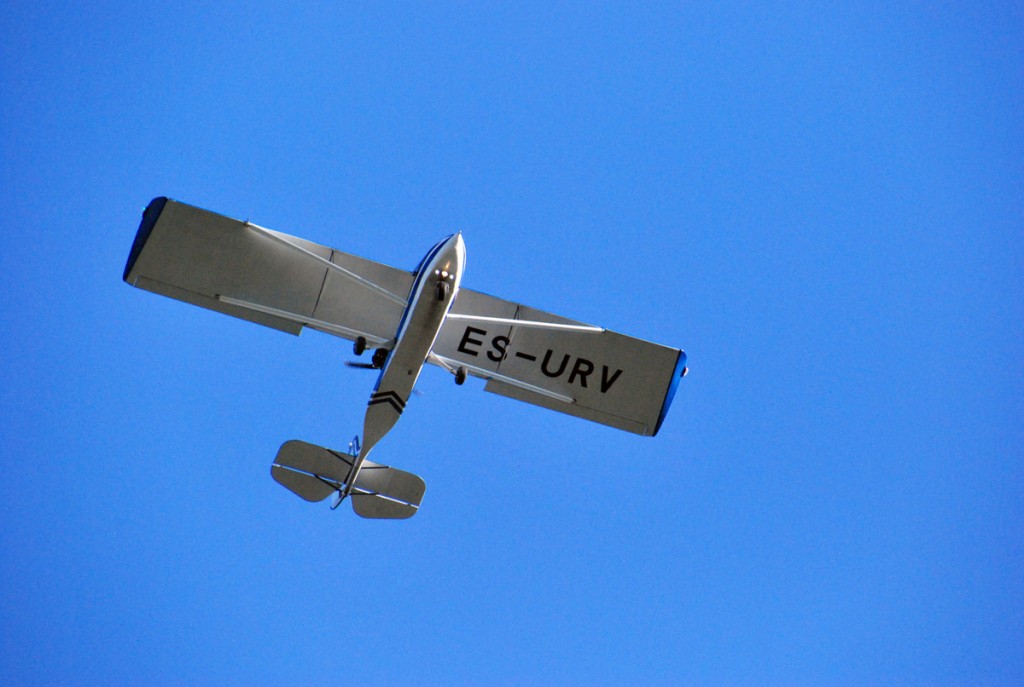 Vaktsiinsöötade külvamine toimub õhust väikelennukite abil Illustratiivne foto Urmas Saard