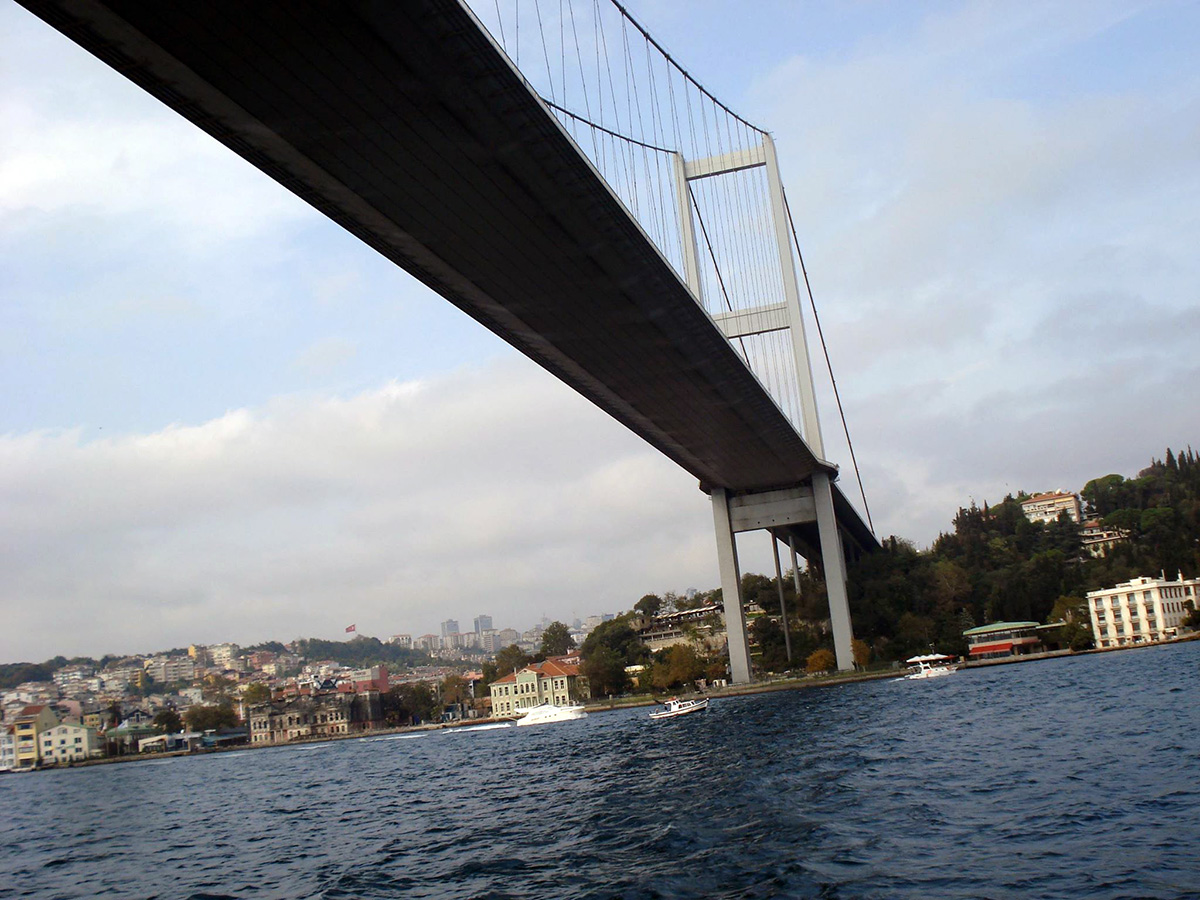 Üks Bosporuse väina ületavaid sildasid Foto Tatjana Grigorjeva-Keerup